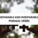 SEPARABLE AND INSEPARABLE PHRASAL VERBS