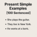 Present simple examples